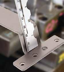 R measurement Diameter and sheet thickness measurement (reverse) Length measurement Back 737 Front 7370 737 A- R0.~7 A-2 R8~ 7 0. 7.g JAN Accuracy Measuring Range A- A-2 Stainless steel Radius Gauge: ±0.