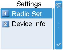 Radio Set You can optimize your radio performance by customizing related parameters according to actual needs and your preferences. Power Level This option allows you to set TX power level.