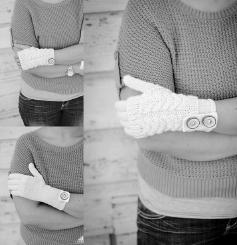 This set is designed to match a pair of fingerless mitts (able to have fingers added to make gloves!) that will be taught later in the year as well!