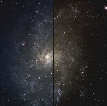Mosaic Cameras 4. A further image is shown below, of the galaxy M33 in Triangulum.