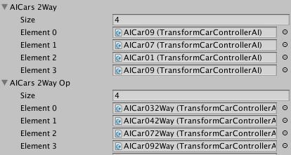 Traffic Traffic cars are labelled with the prefix AICarxx. Traffic that is used in the oncoming lanes are labelled AICarxx2way. They follow a similar structure to the player cars.