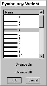 The New Model Level Symbology 8. Click on the same color tile again, this time click Override Off.