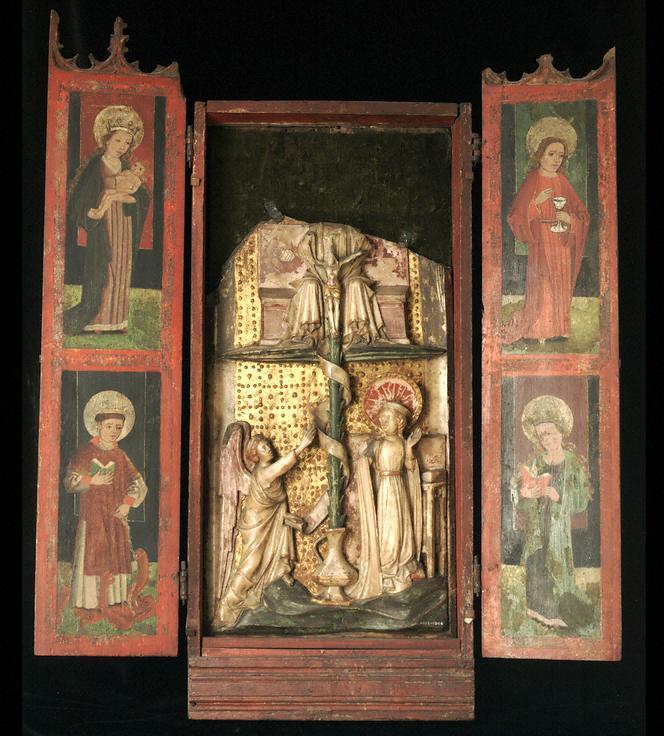 Alabaster images of saints were made for private homes, intended for private worship and comfort.