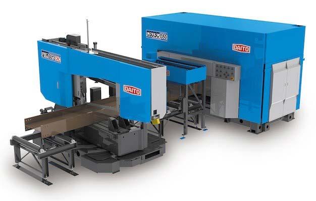BEAM LINE Our Beam Line drills and cuts a wide range of steel products.