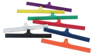 Yellow(04) Red(05) Green(09) Blue(14) Orange(24) Purple(68) Prod No Description Handle Color Pack Double Foam Rubber/Brush with Plastic Frame 367818 18" Red Double Foam Red Rubber Threaded 00 10 ea