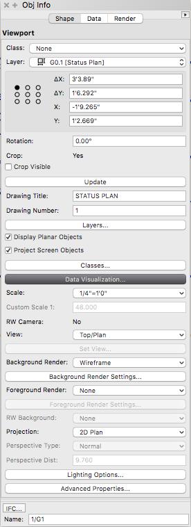 PART TWO - DATA VISUALIZATION FOR PHASING PLAN OVERVIEW Data visualization is a recent feature added in Vectorworks 2017.