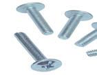 Screws and sockets Euro screw countersunk EN-Pozidrive screw Chrome plated Diameter Length For hole dia.
