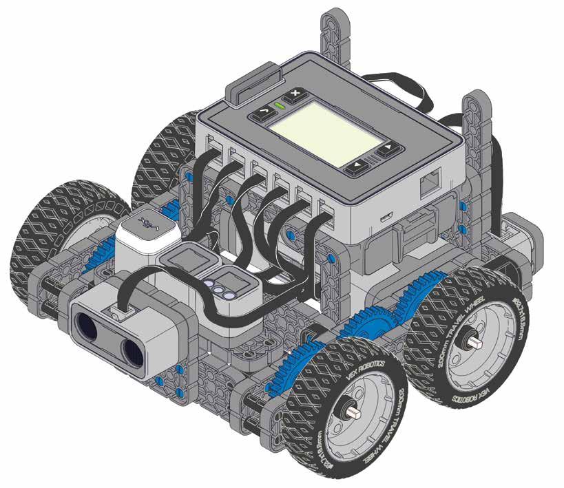 I.1 Smart Machines Unit Overview: This unit introduces students to Sensors and Programming with VEX IQ. VEX IQ Sensors allow for autonomous and hybrid control of VEX IQ robots and other creations.