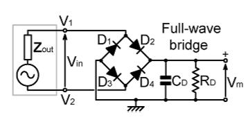 then V 1 = ( V m + V p sinφ) / 2...(1) and V 2 = ( V m - V p sinφ) / 2 These two voltages are identical apart from 180 0 phase difference and the AC component in each case is half of the input voltage.