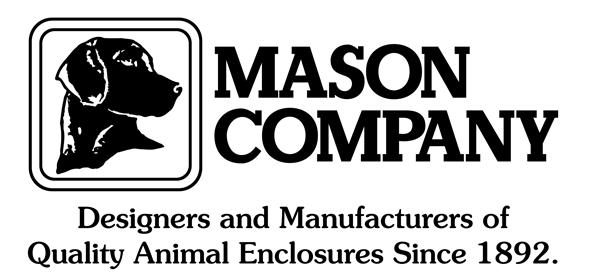 Introduction Thank you very much for your investment in Mason kennels.