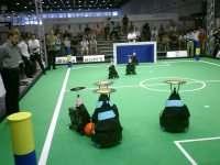 Middle Size League Two teams of mid-sized robots with all sensors on-board Field: