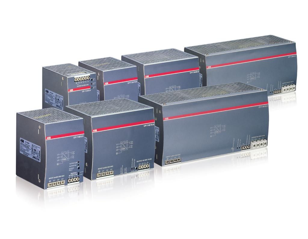 CP-T range Product group picture /1 ABB Catalog