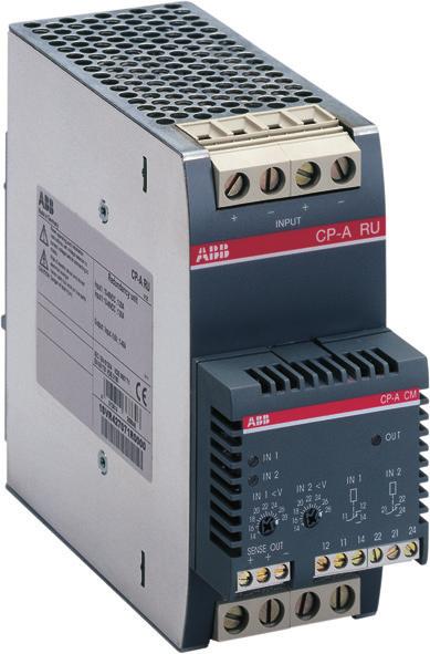 Redundancy units Ordering details Ordering details Description suitable for decoupling of two CP-24 V DC power supply