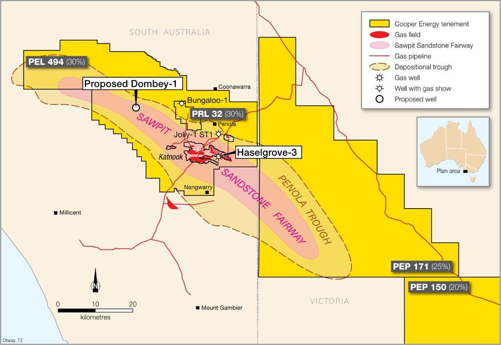 Development Front end engineering and subsurface studies have commenced to progress planning for the drilling of a development well in the Henry field, subject to joint venture approval.