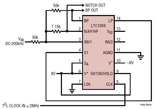 Switched-Capacitor Filters Wide Range 2nd Order