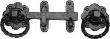 LATCHES AND BOLTS This Product is Handed RH shown TC570RH TC570LH Ring