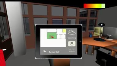 environments Solution: Real-time coupling of virtual and real building models Web-based energy