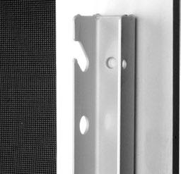 Window Guards Accessories 8760 Series Locking Channel Use with Window Security Guards (BK-1130 series/bulk) Use