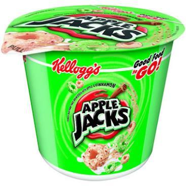 Item # Description Price 990325 Cereal In A Cup Apple Jacks 10/6/1.5oz $5.93 990310 Cereal In A Cup Cocoa Krispies 10/6/2.3oz $5.