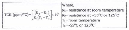 Temperature coefficient of resistance (TCR) Type A Range (mω) R0005 R00075 R001 R002 R003 R004 ~ R006 R007~R010 R011~R020 Max.