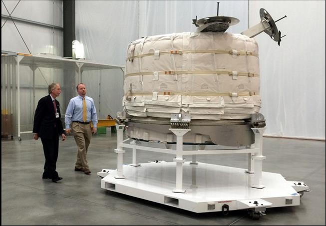 Overall Volume: 16 cubic meters Full-scale mock-up of BEAM at JSC