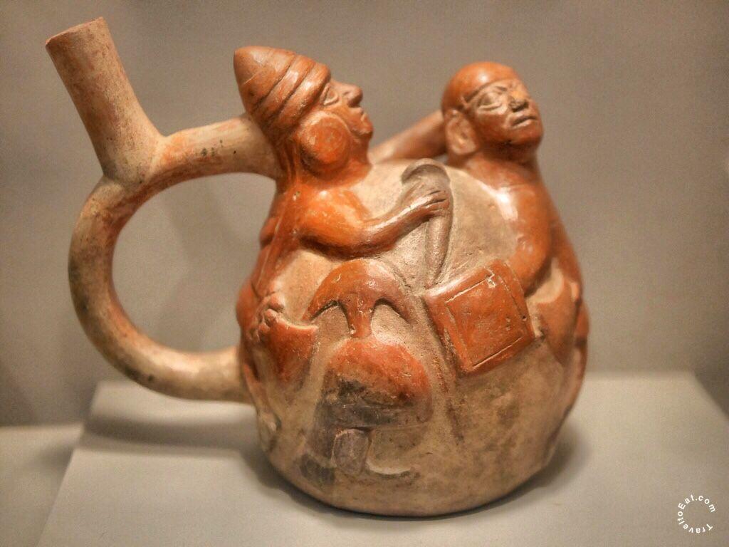 Moche Ceramics Southern Moche used molds when making