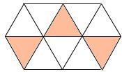 9. Why is a circle not a polygon? 10. Which type of triangle has no sides of equal length? 11. Each tile has an area of 1 square unit. What is the area of the rectangle? 12.