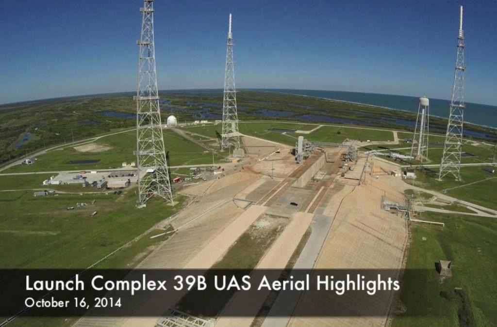 C3R Live Remote Aerial Technology (LRAT) Status Briefing Video of LC-39B