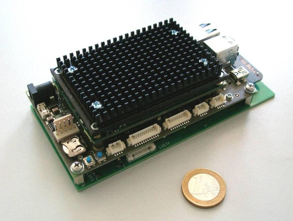 Hardware Platform Platform Setup: COTS microprocessor board COTS FPGA board customized