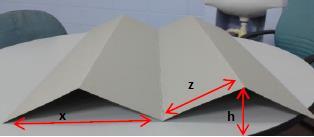 Therefore, this paper investigates whether the origami shapes are capable to provide adjustable reverberation time and sound absorption coefficient by changing its geometric conditions.