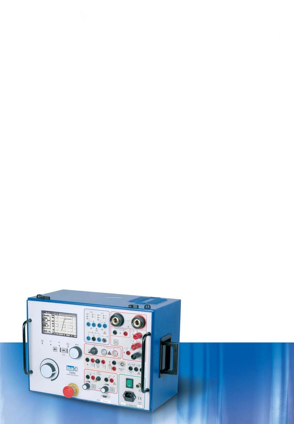T/3000 Substation Maintenance and Commissioning Test Equipment MULTI FUNCTION SYSTEM FOR TESTING SUBSTATION EQUIPMENT SUCH AS: CURRENT, VOLTAGE AND POWER TRANSFORMERS, ALL TYPE OF PROTECTION RELAYS,