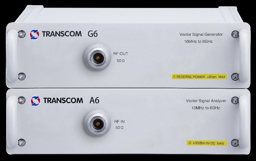 USB VSG & VSA-G6/A6 Key Features Frequency range: 10MHz to 6GHz Power coverage: -110 to +10dBm Full range of common digital modulation: BPSK, QPSK, OQPSK, 8PSK, 16QAM, 32QAM, 64QAM, MSK, FSK, output