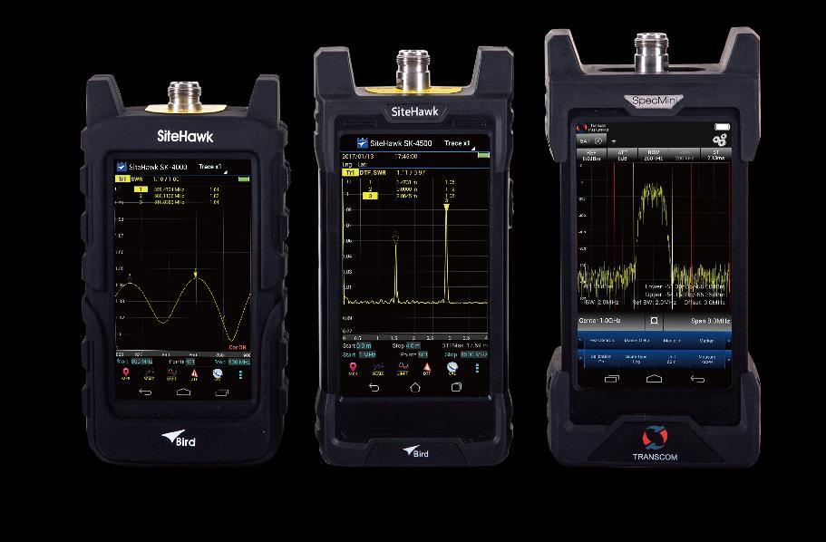Handheld Instruments We provide the world's most compact RF field test equipment.