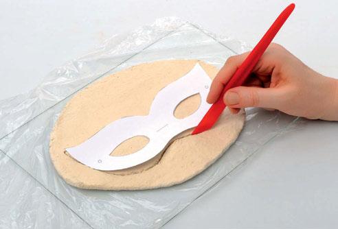 About 3 masks can be made out of this quantity.