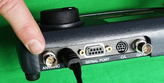 Serial Port Connector- DB9 connector allows a computer or programmable logic controller (PLC) to control the