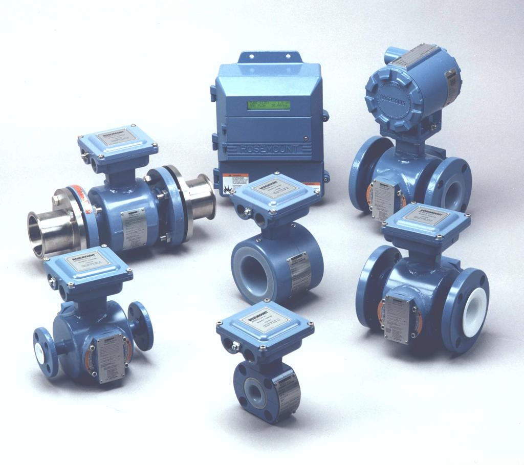 Series 8700 Magnetic Flowmeter Systems THE 8700 SERIES.