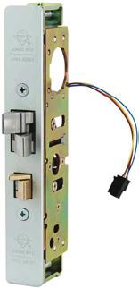 for 4900/4500/4700 deadlatches using the same strike Optional locked/unlocked status monitor switch ll steel construction with stainless steel latchbolts Works with existing handles, paddles and new