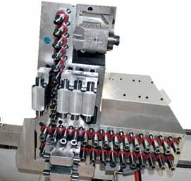 spindle which can reach rotation speeds up to 8000 rpm.