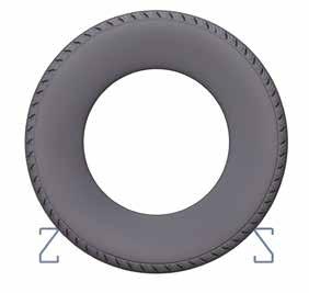 Tyres can also be stored depending on the depth of the
