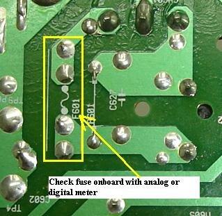 monitor so that it would be easy for you to solve problems that are related to flyback transformer. Next is the fuse, you can easily check it on board with your multimeter.