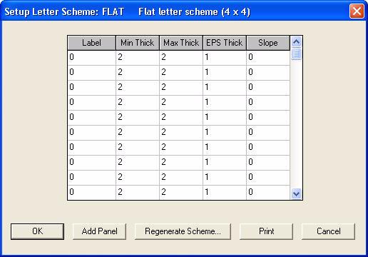 Click on the heading of the EPS Thick column. The Column Change dialog box opens, as in Figure 3 5. Figure 3 5 Column Change dialog box 7. Type 1 as the EPS thickness, and click OK.