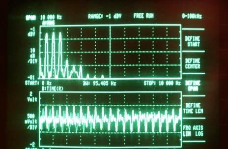 The QRN crashes way outside the filter passband appear to