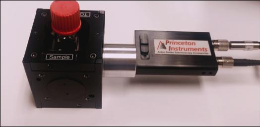 grating, and a 785 nm wavelength-stabilized multimode laser coupled to a Raman probe through a 105 µm core fiber cable.