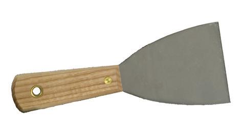 Plastic handle Stainless steel spatula 40 mm plastic handle 3,23