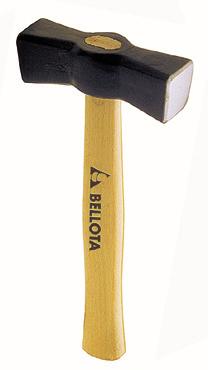 1 - Square mallet with wooden handle 1000gr 16,27 B83510055 100049645