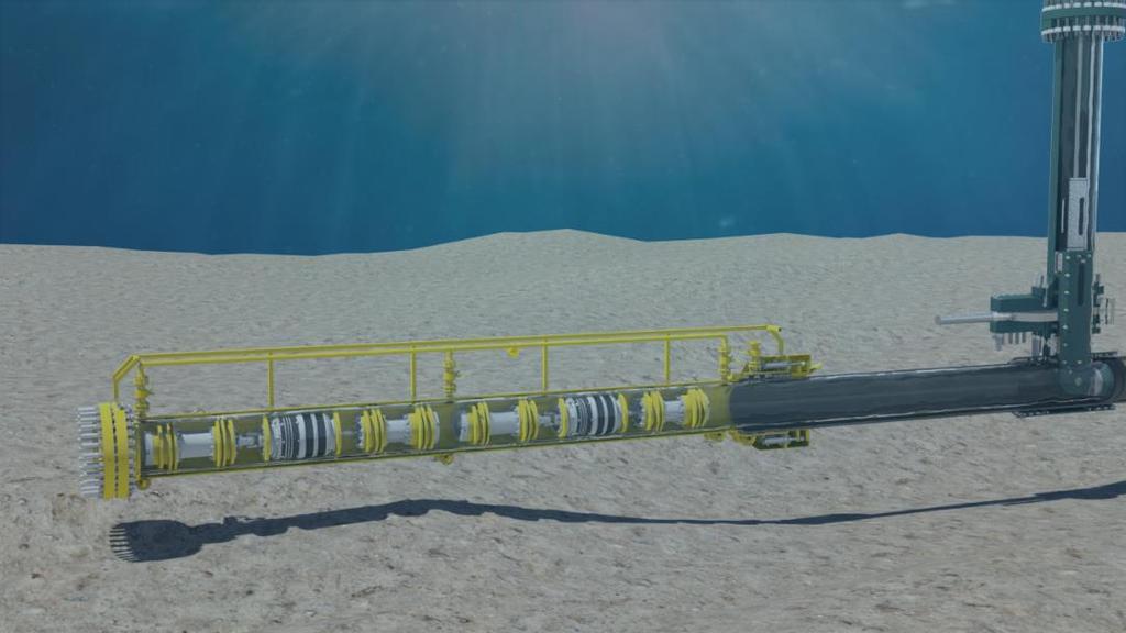 Subsea Launcher Installed - Once Safe