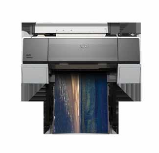 with the solid-state MicroPiezo print head, the Epson Stylus Pro 7890 and 9890 series features the Epson MicroPiezo TFP (Thin Film Piezo) print head.