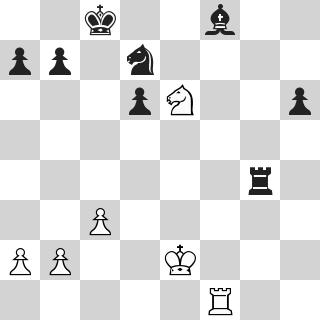 Rxg6 (Pin) Harrell-J. Shi after 22. Nf3: K. Shi-Ponugupati after 13 Nxb5: K.