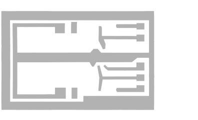 Printed Circuit Layout for LM831N (Foil Side View) Refer to External