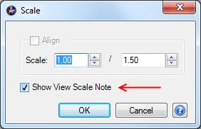 ADDING SCALE LABELS TO VIEWS You can add a Scale value to any view that will update as the view